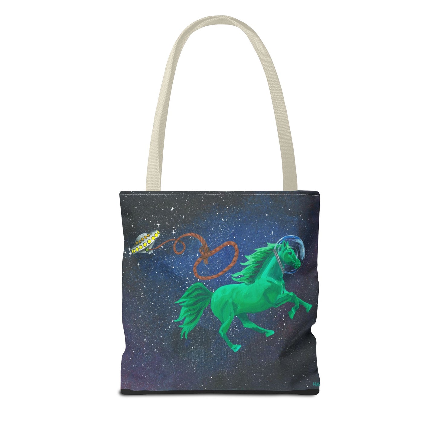 Space Horse Tote Bag