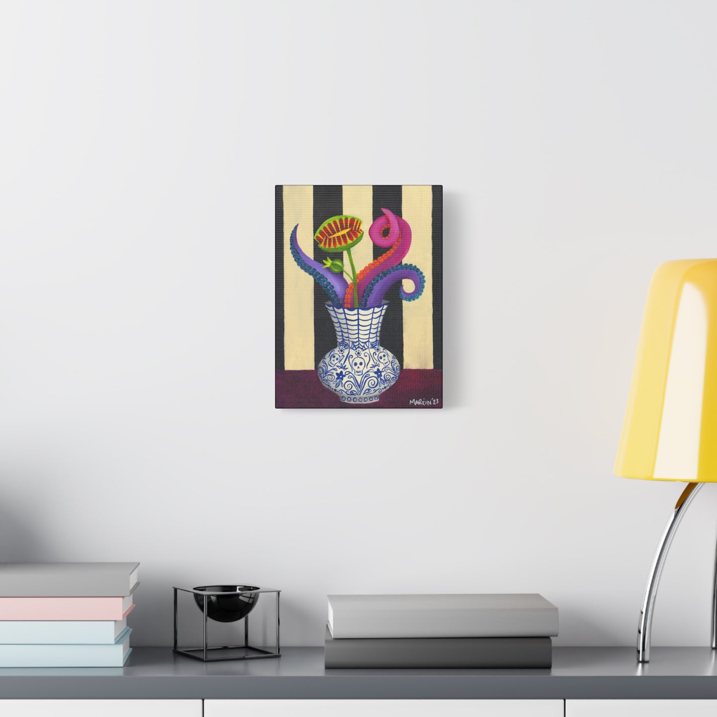 Spooky Flowers Canvas Gallery Wraps