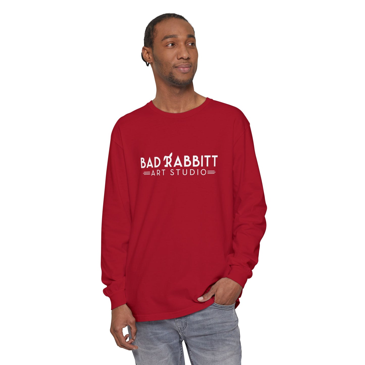 Bad Rabbitt Art Studio Comfort Color's Unisex Garment-dyed Long Sleeve T-Shirt