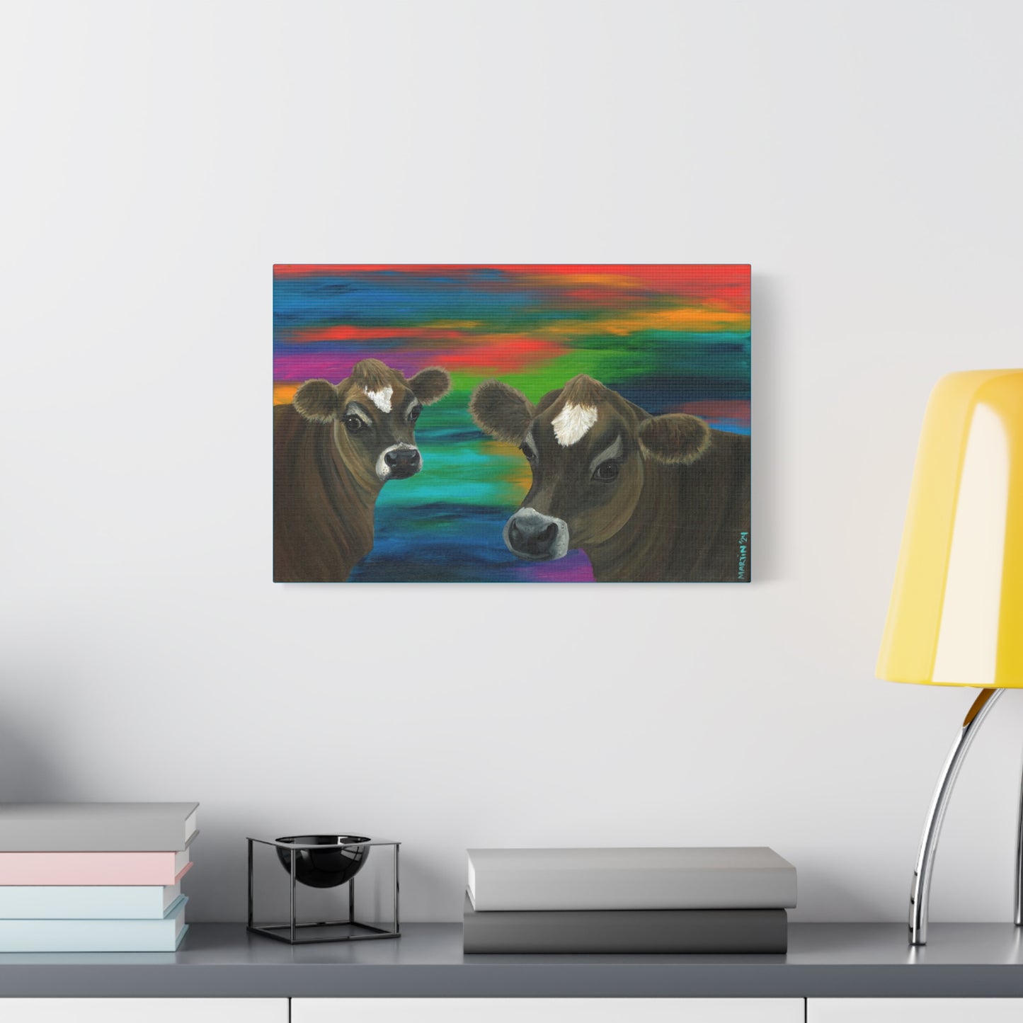 Jersey Girls Canvas Gallery Wrap