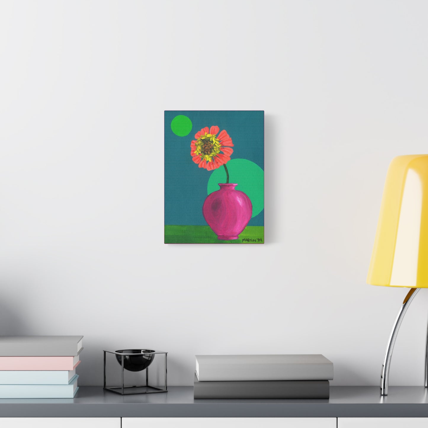 Mini Zinnie Canvas Gallery Wrap