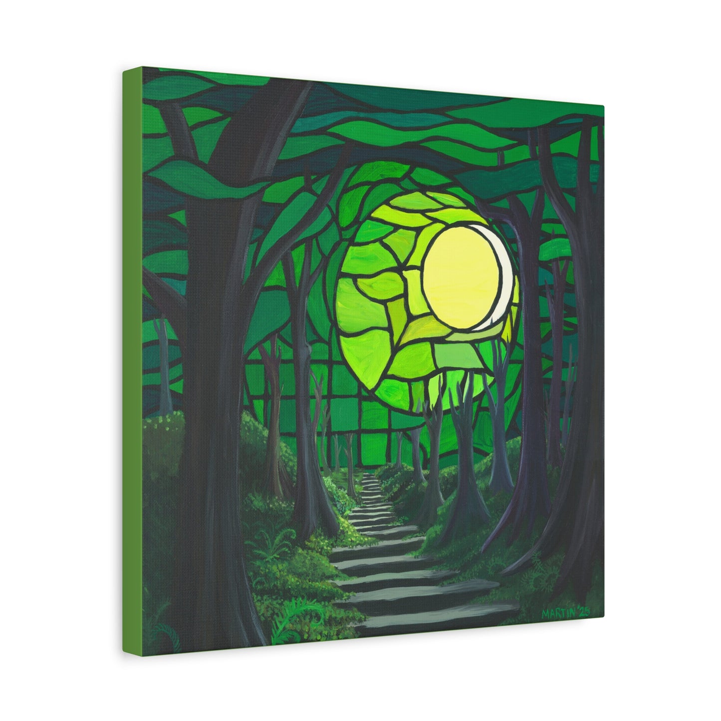 Glass Forest Canvas Gallery Wrap