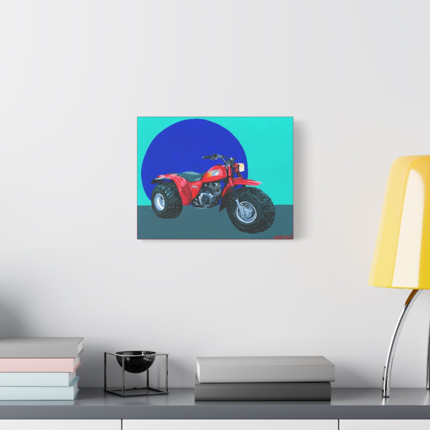 Honda ATC 200 Canvas Gallery Wrap