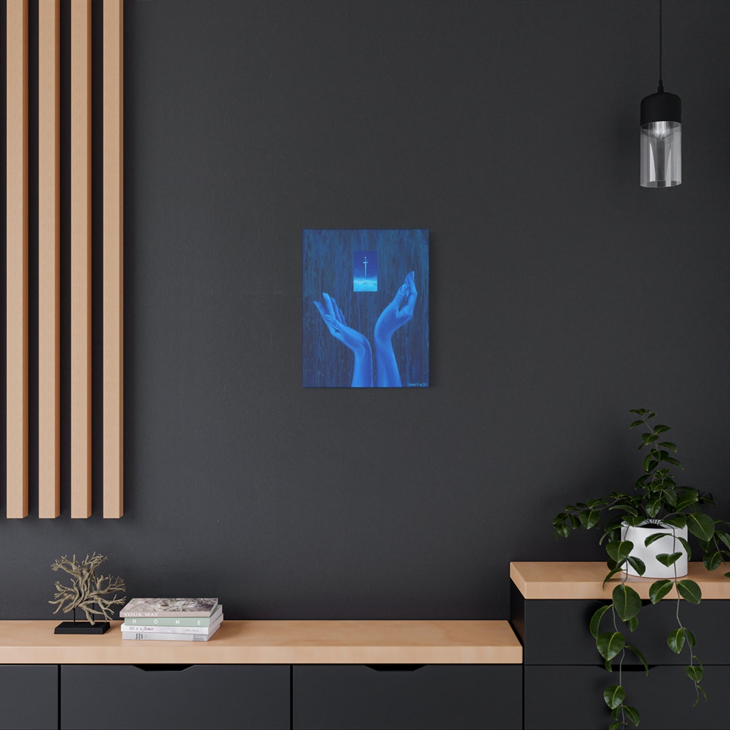 "Damocles" Matte Canvas, Stretched, 1.25"