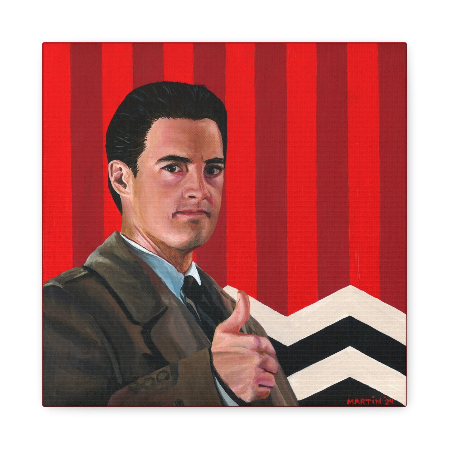Special Agent Dale Cooper Canvas Gallery Wrap