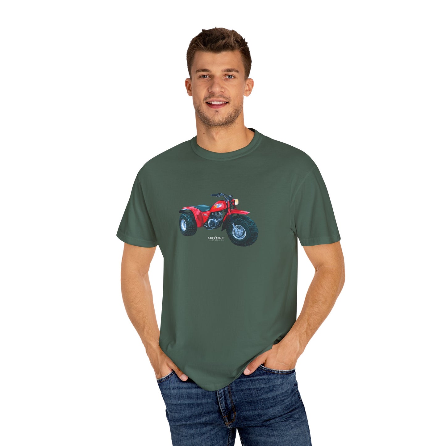 Safety Third Honda 3 Wheeler Unisex Garment-Dyed T-shirt