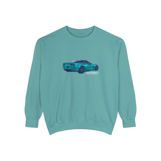 C6 Z06 Corvette Unisex Garment-Dyed Sweatshirt