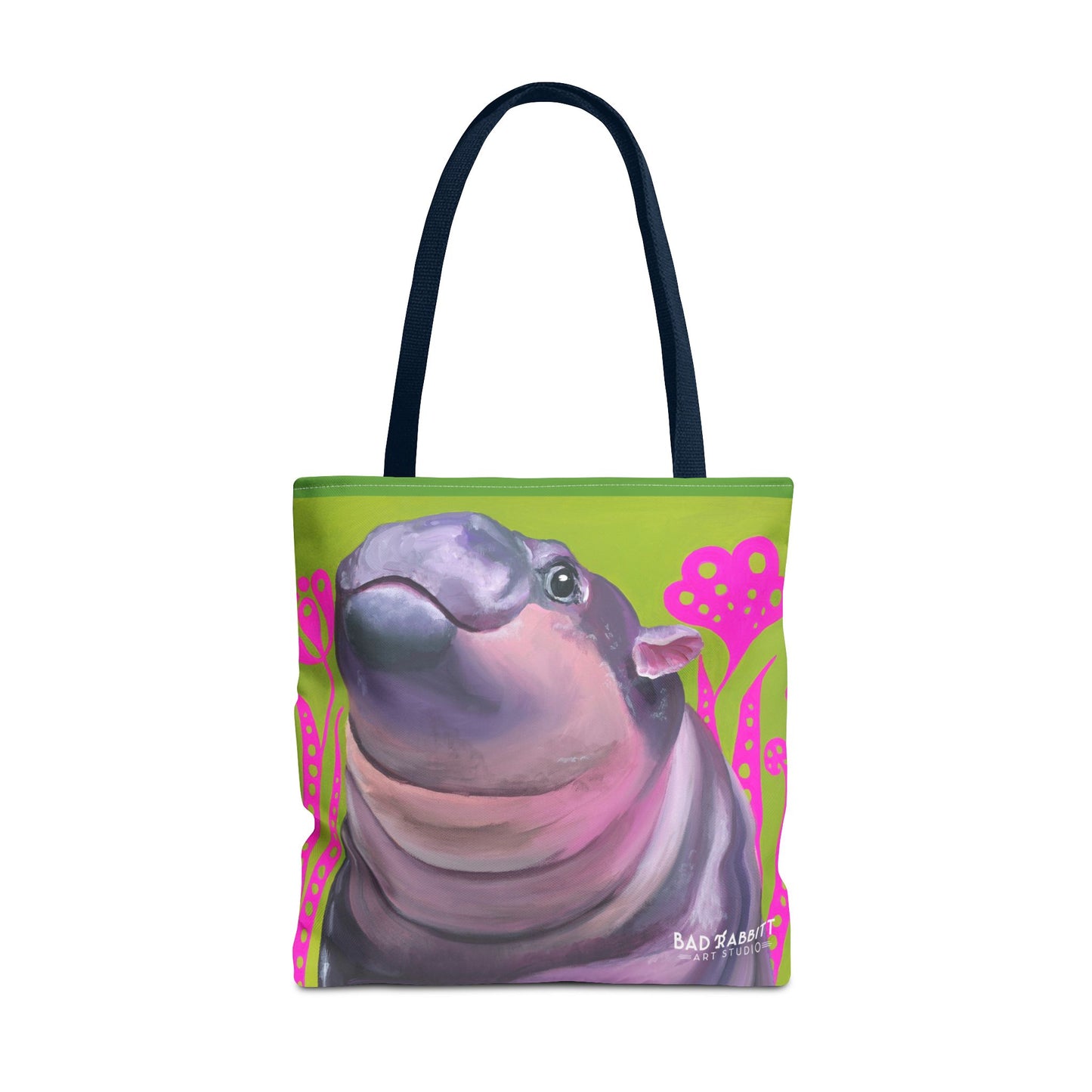 Moo Deng Tote Bag (AOP)