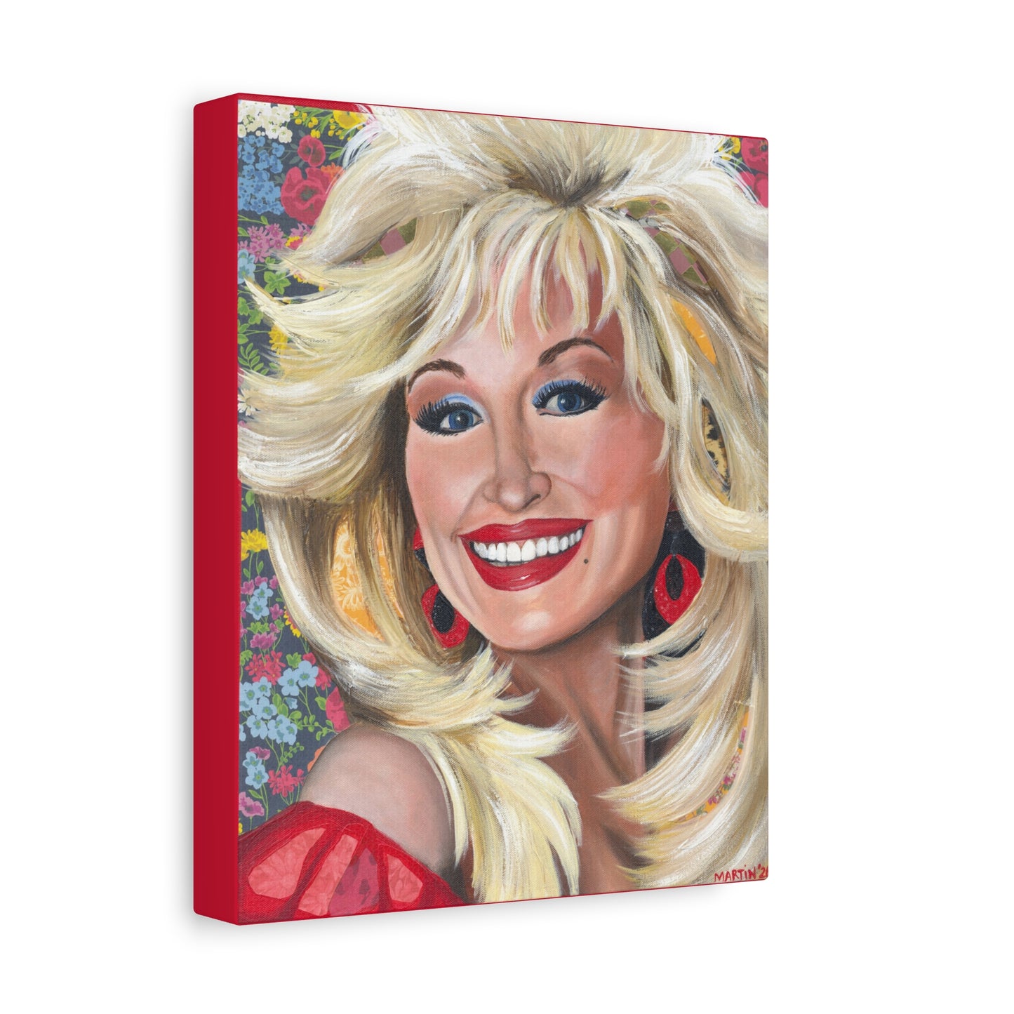 "Dolly" Matte Canvas, Stretched, 1.25"
