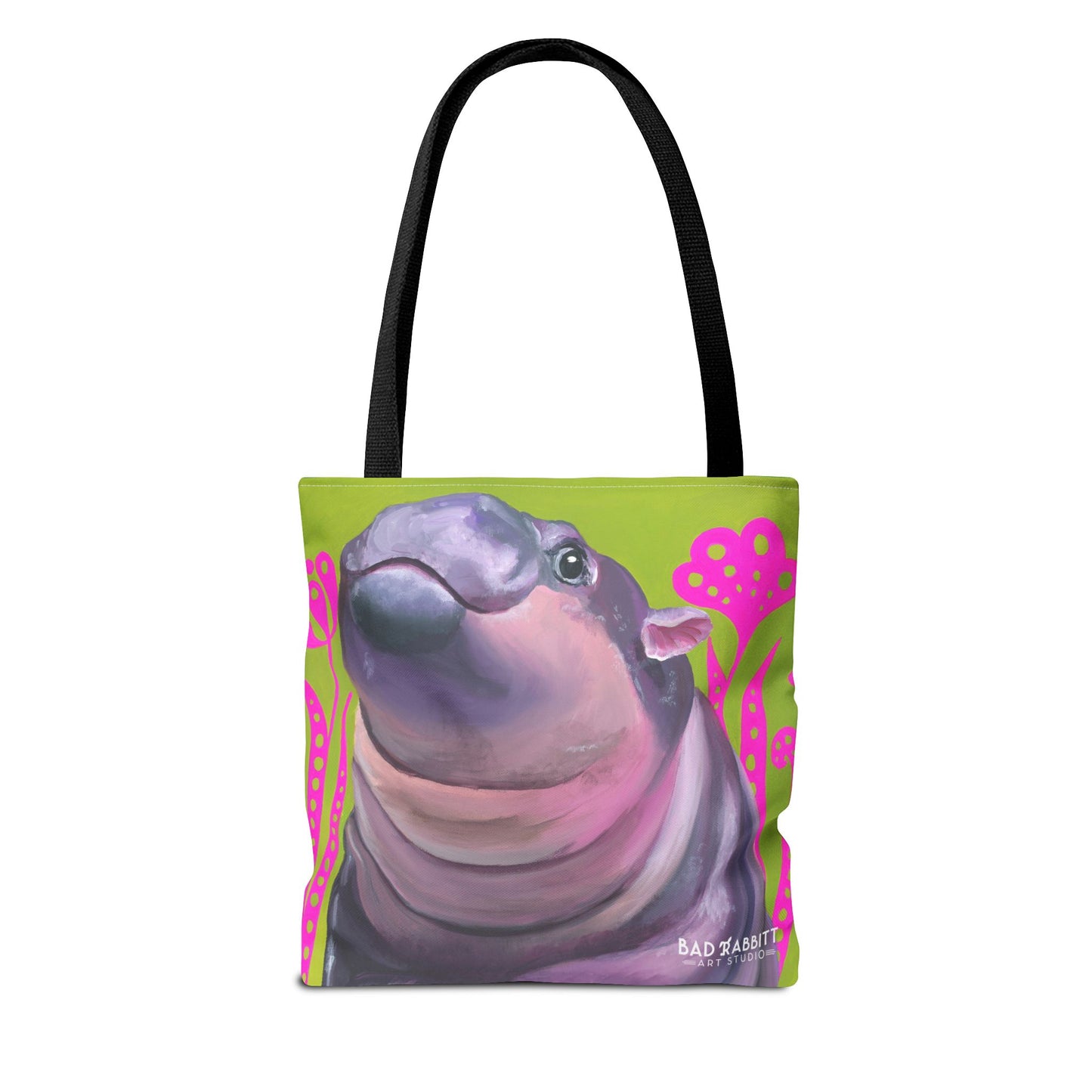 Moo Deng Tote Bag (AOP)