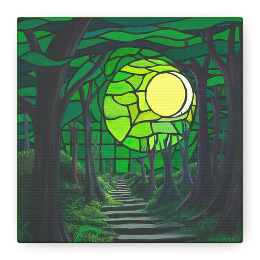 Glass Forest Canvas Gallery Wrap