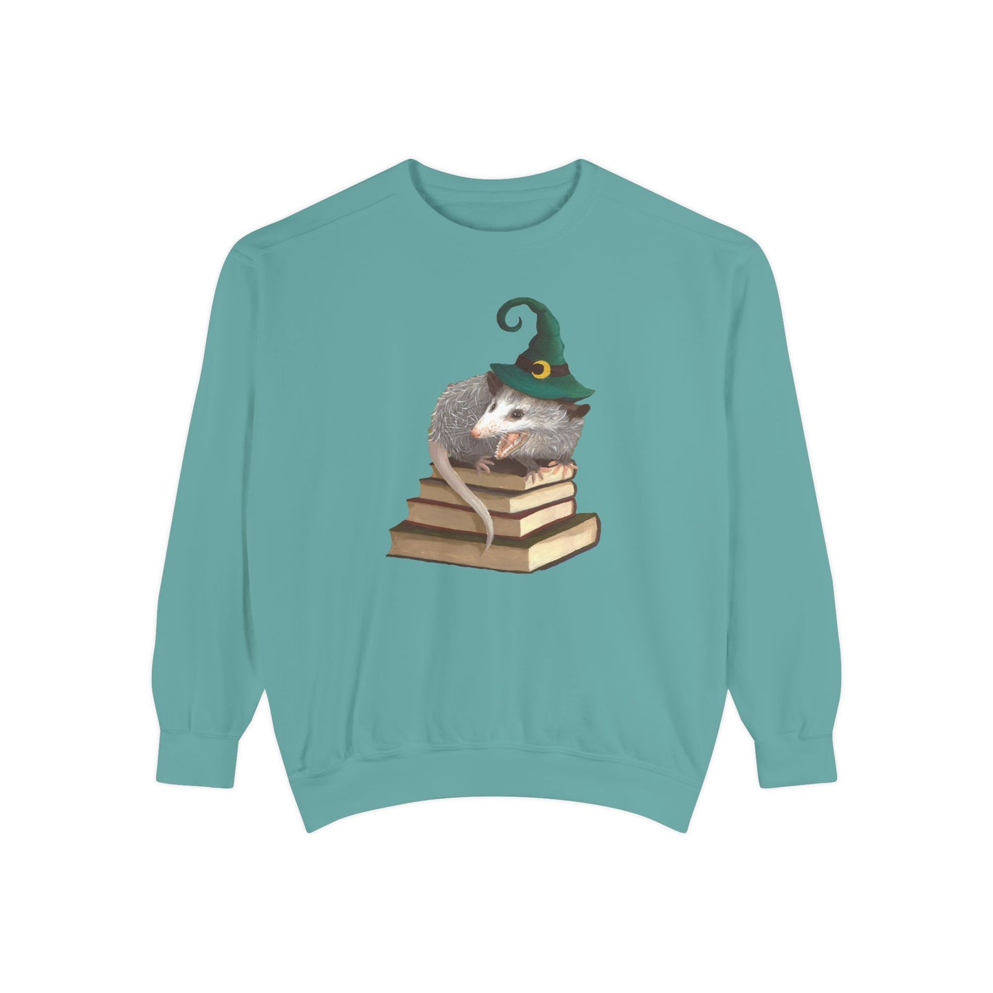 Opossum Witch Unisex Garment-Dyed Sweatshirt