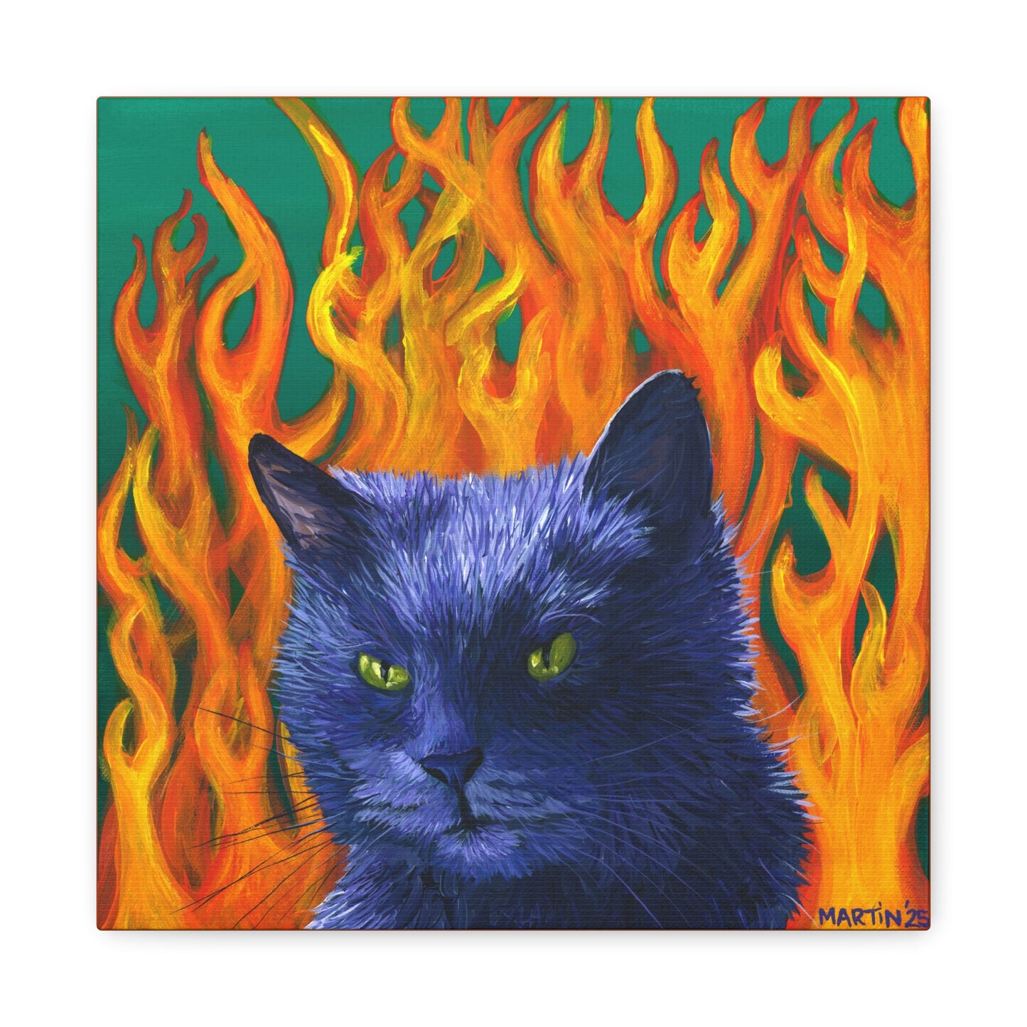 Spicy Rage Matte Canvas, Stretched, 1.25"