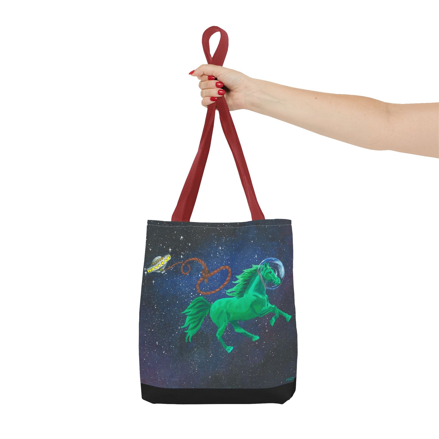 Space Horse Tote Bag
