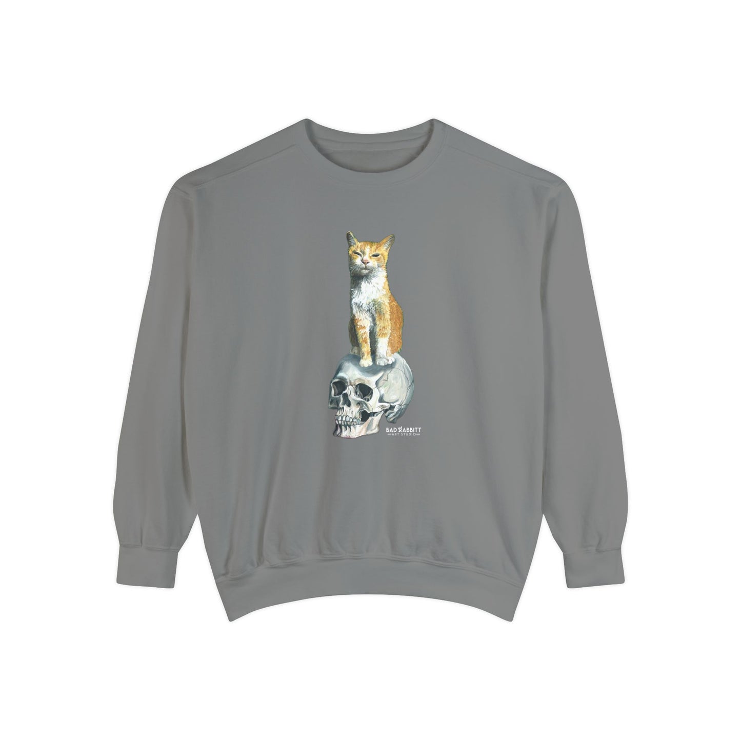 Dave and the Skull of His Enemy Unisex Garment-Dyed Sweatshirt