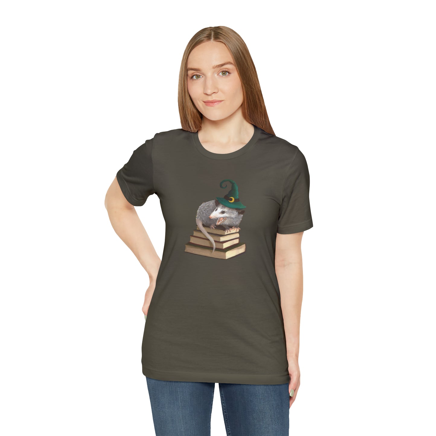 Opossum Witch Unisex Jersey Short Sleeve Tee