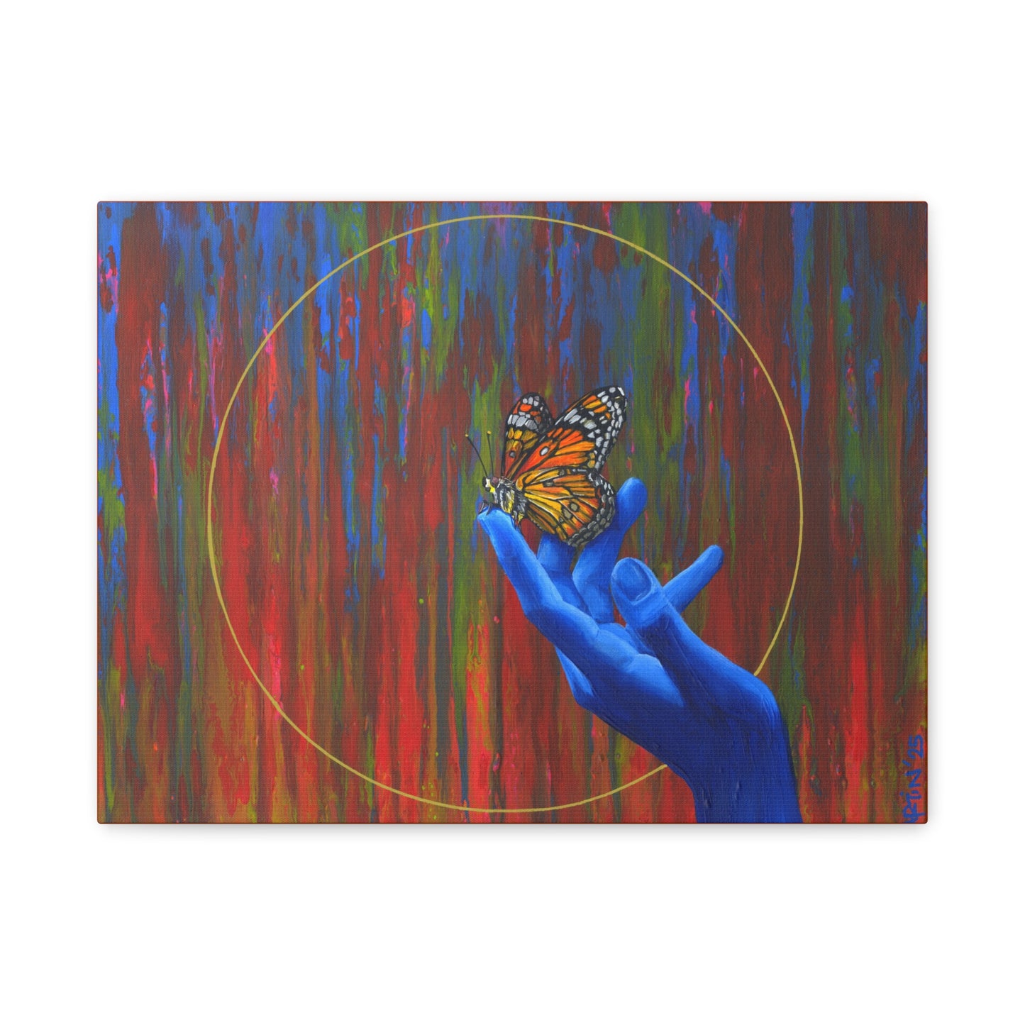 Monarch Matte Canvas, Stretched, 1.25"