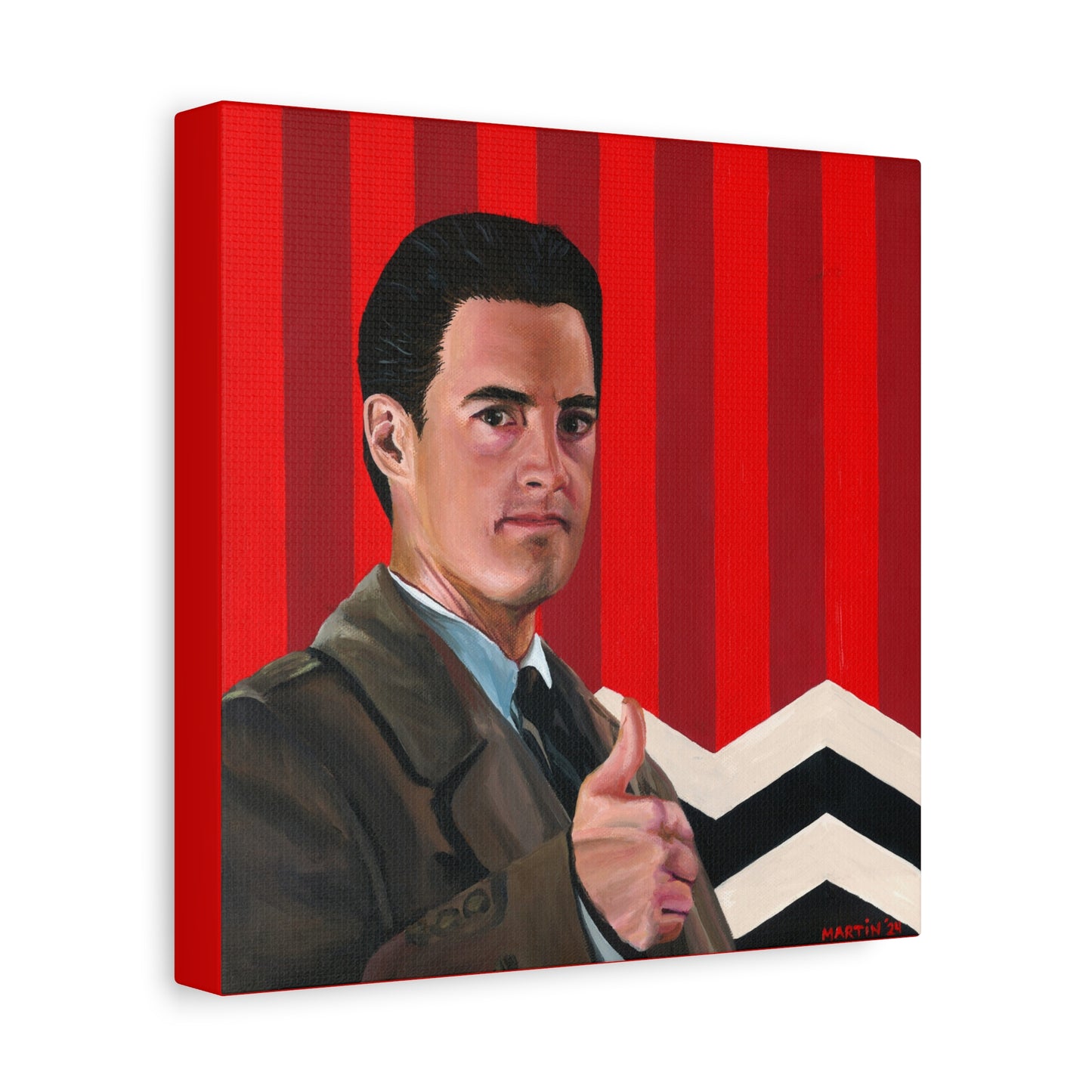 "Special Agent Dale Cooper" Matte Canvas, Stretched, 1.25"