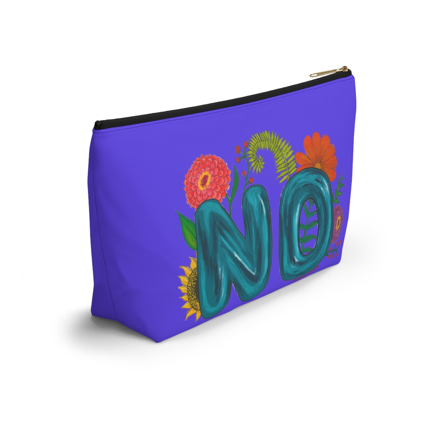 "No" Accessory Pouch w T-bottom