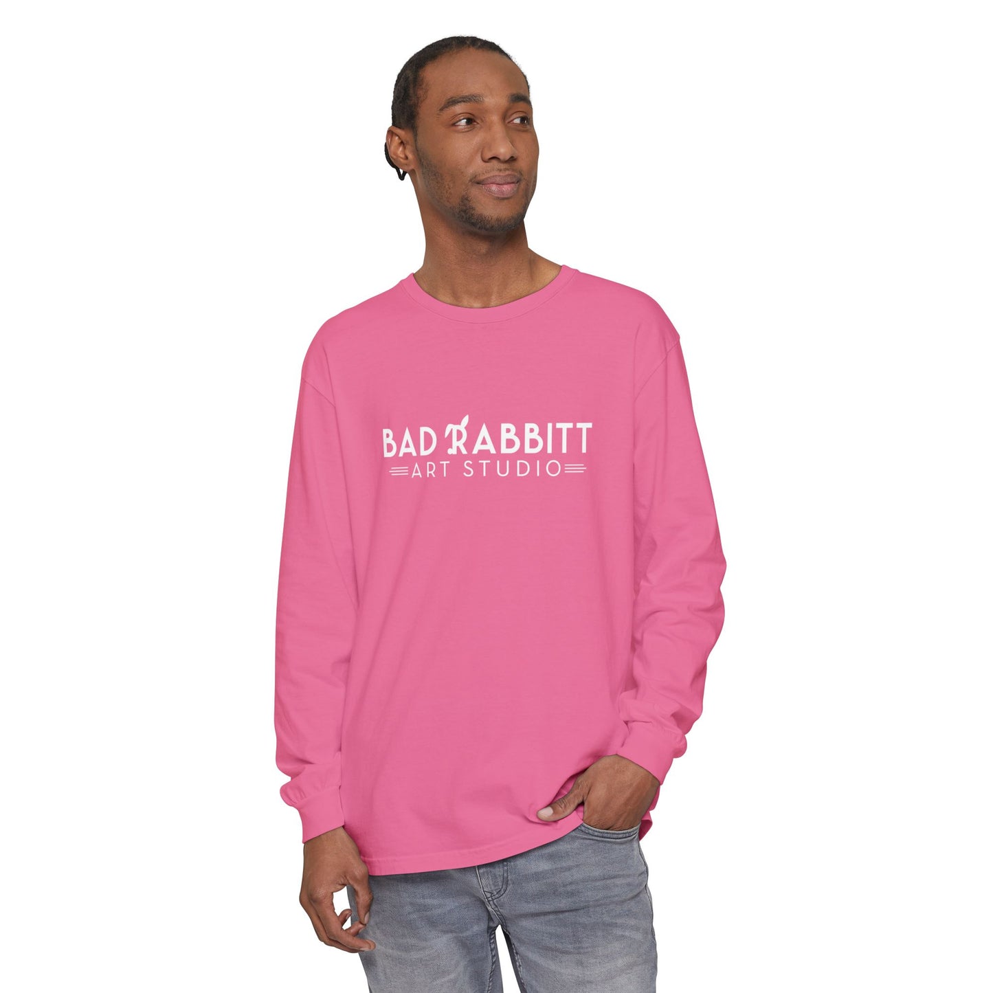 Bad Rabbitt Art Studio Comfort Color's Unisex Garment-dyed Long Sleeve T-Shirt