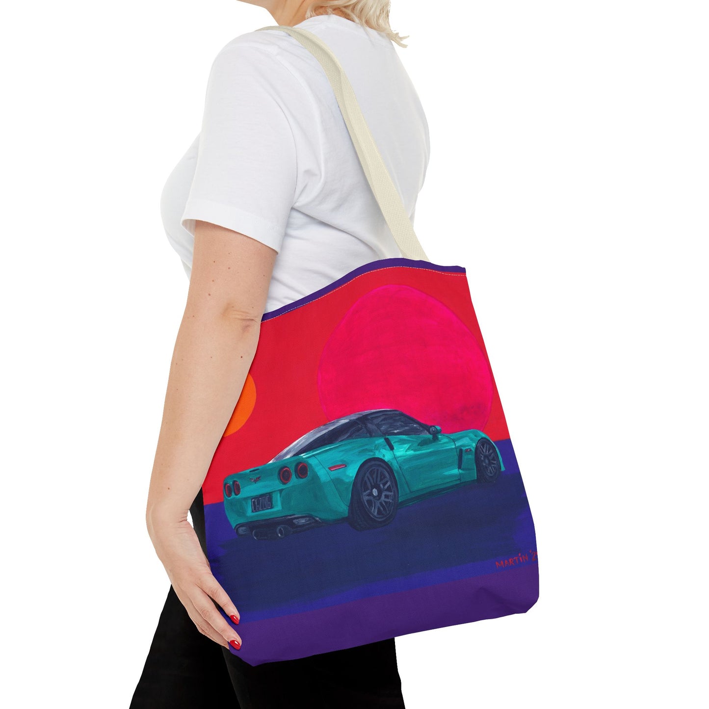 C6 Z06 Corvette Tote Bag (AOP)