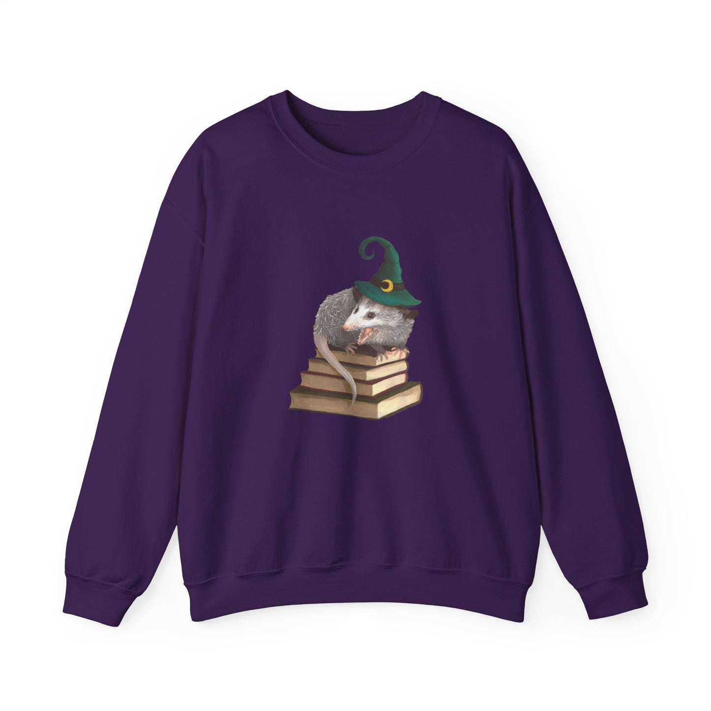 Opossum Witch Unisex Heavy Blend™ Crewneck Sweatshirt