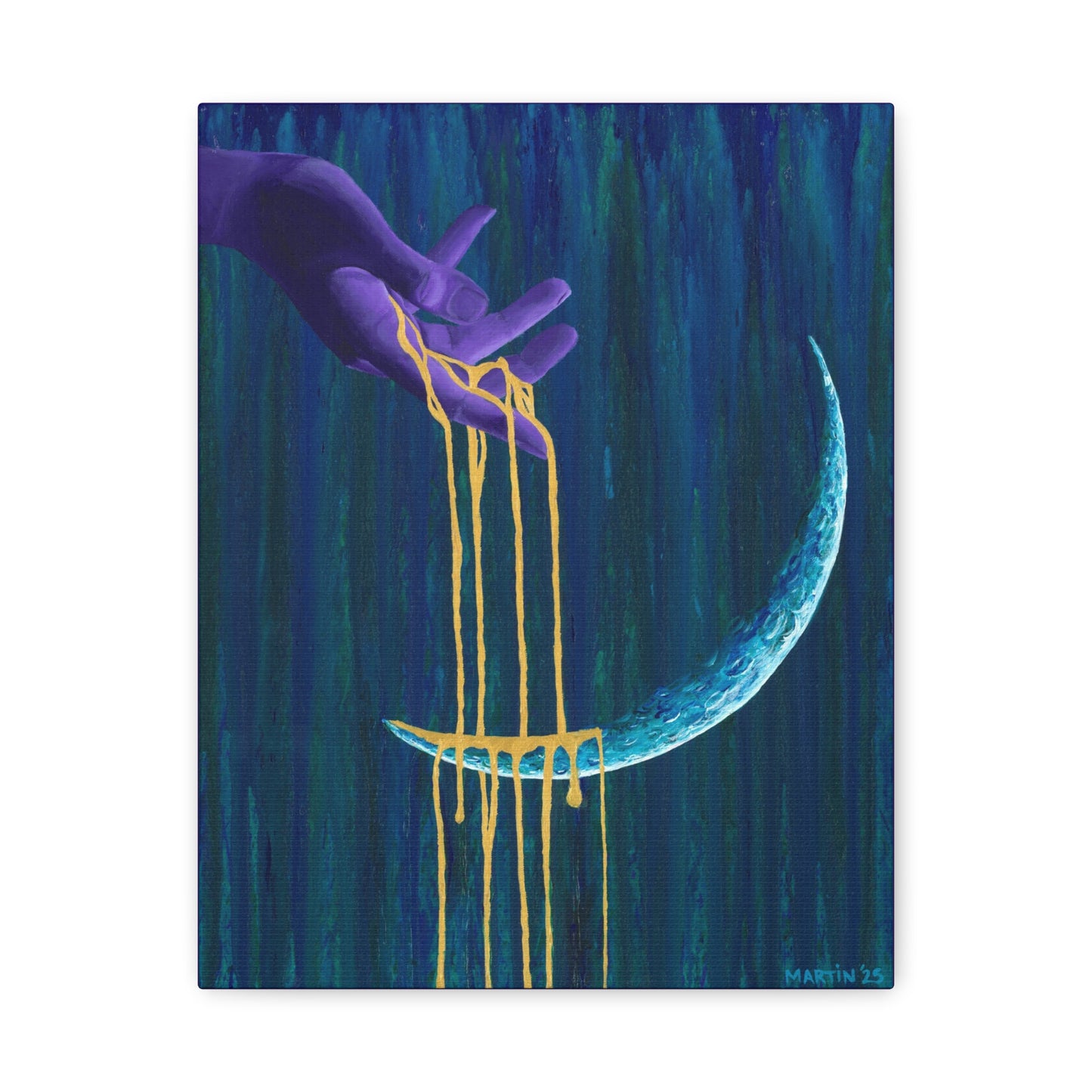 "Infinite Baths" Matte Canvas, Stretched, 1.25"