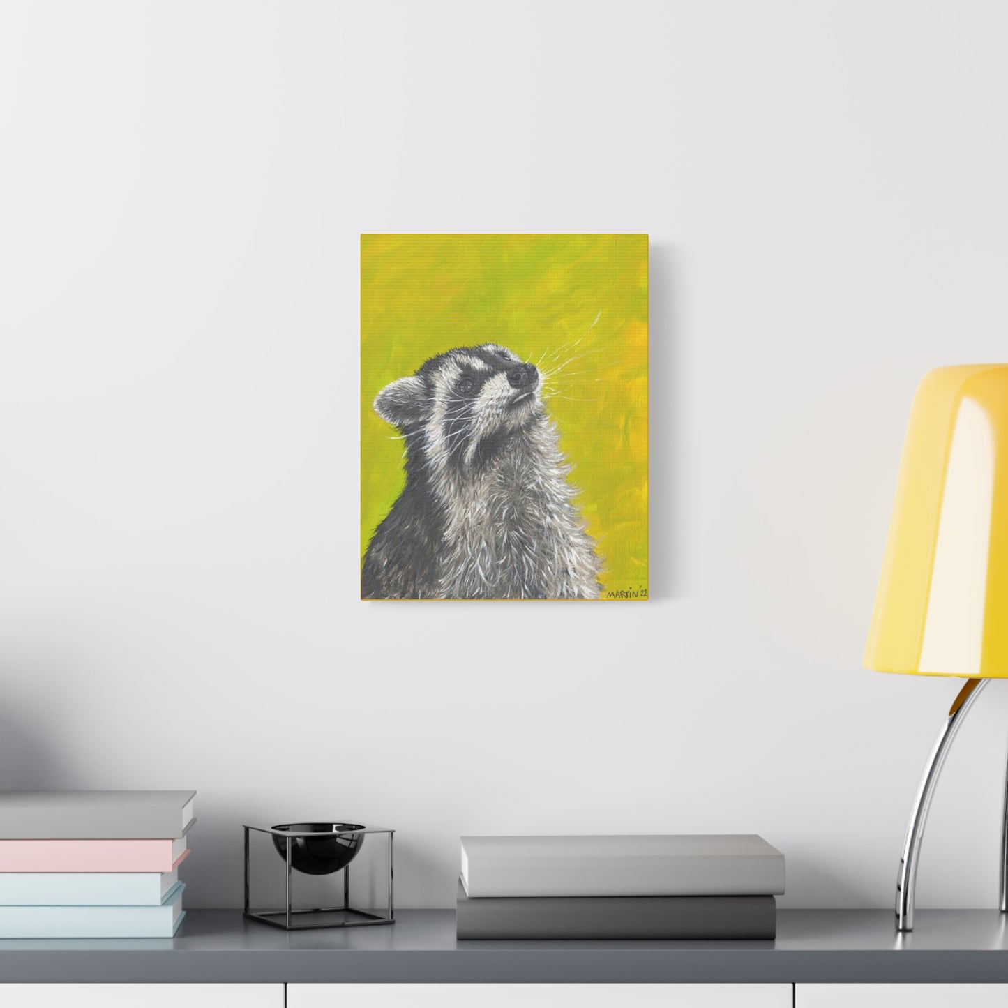 Raccoon Canvas Gallery Wraps
