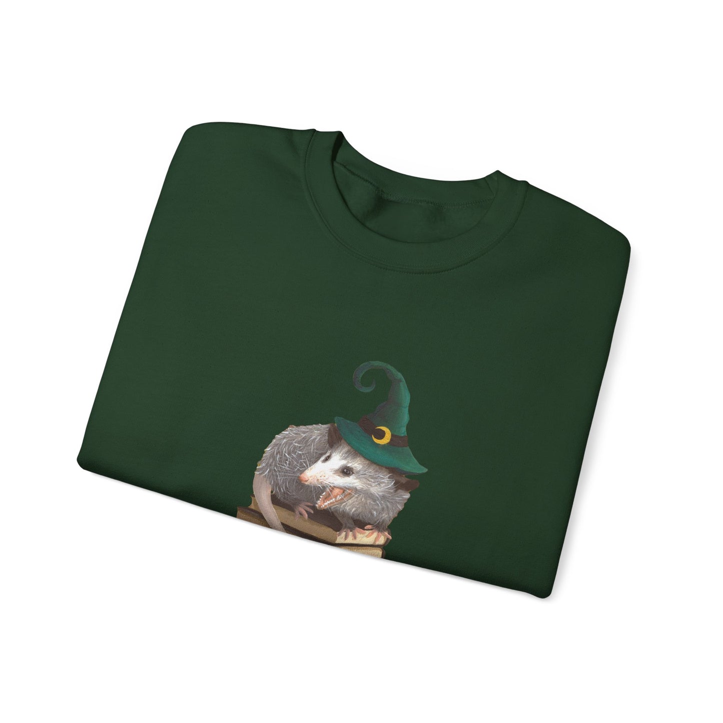 Opossum Witch Unisex Heavy Blend™ Crewneck Sweatshirt