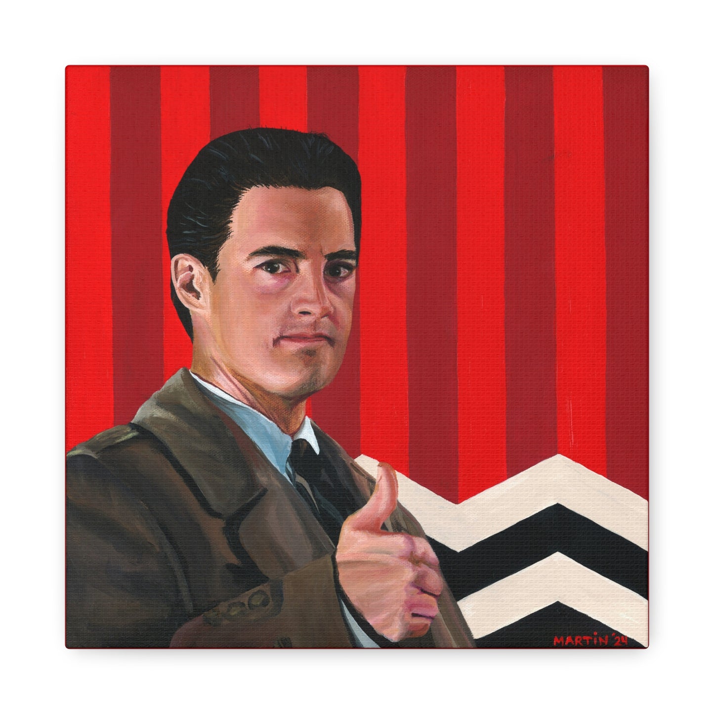 Special Agent Dale Cooper Canvas Gallery Wrap