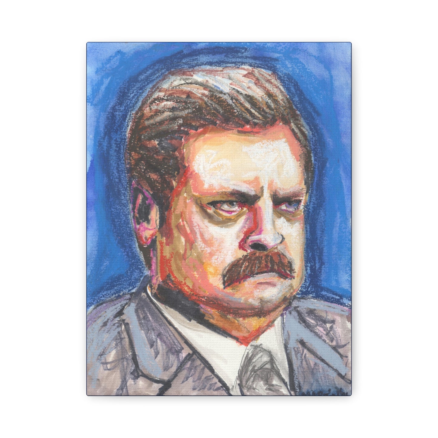 "Swan Ronson" Matte Canvas, Stretched, 1.25"