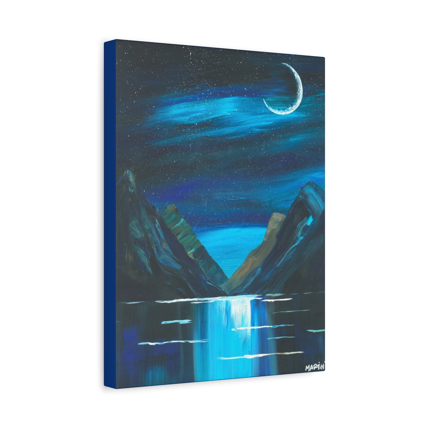 Moon Valley - Matte Canvas, Stretched, 1.25"
