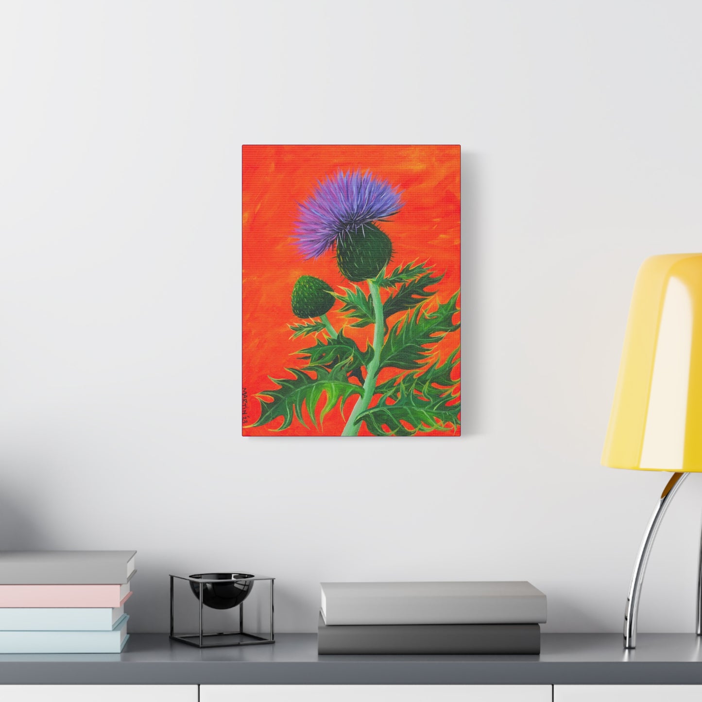 Thistle Canvas Gallery Wraps