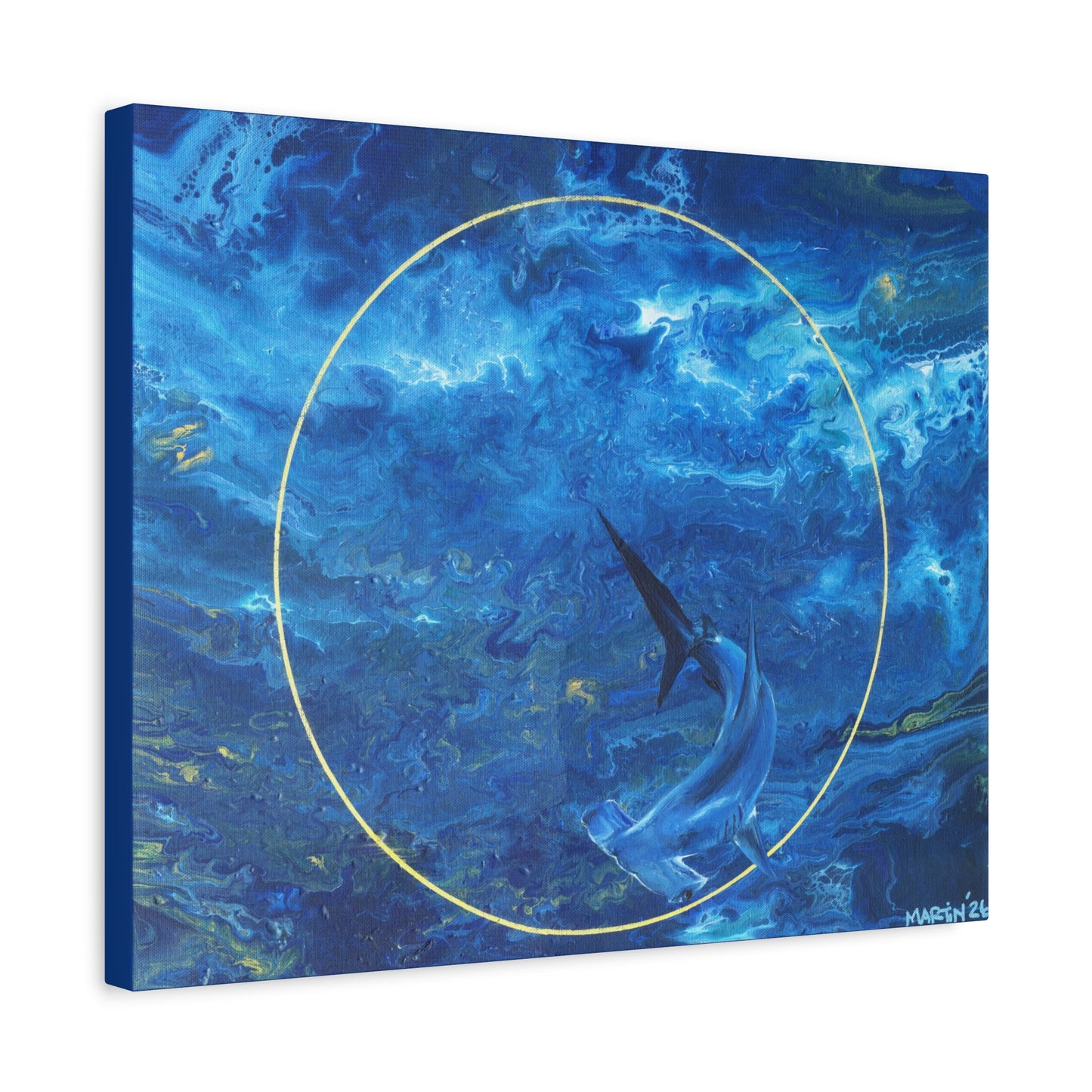 "Ocean Bed" Matte Canvas, Stretched, 1.25"