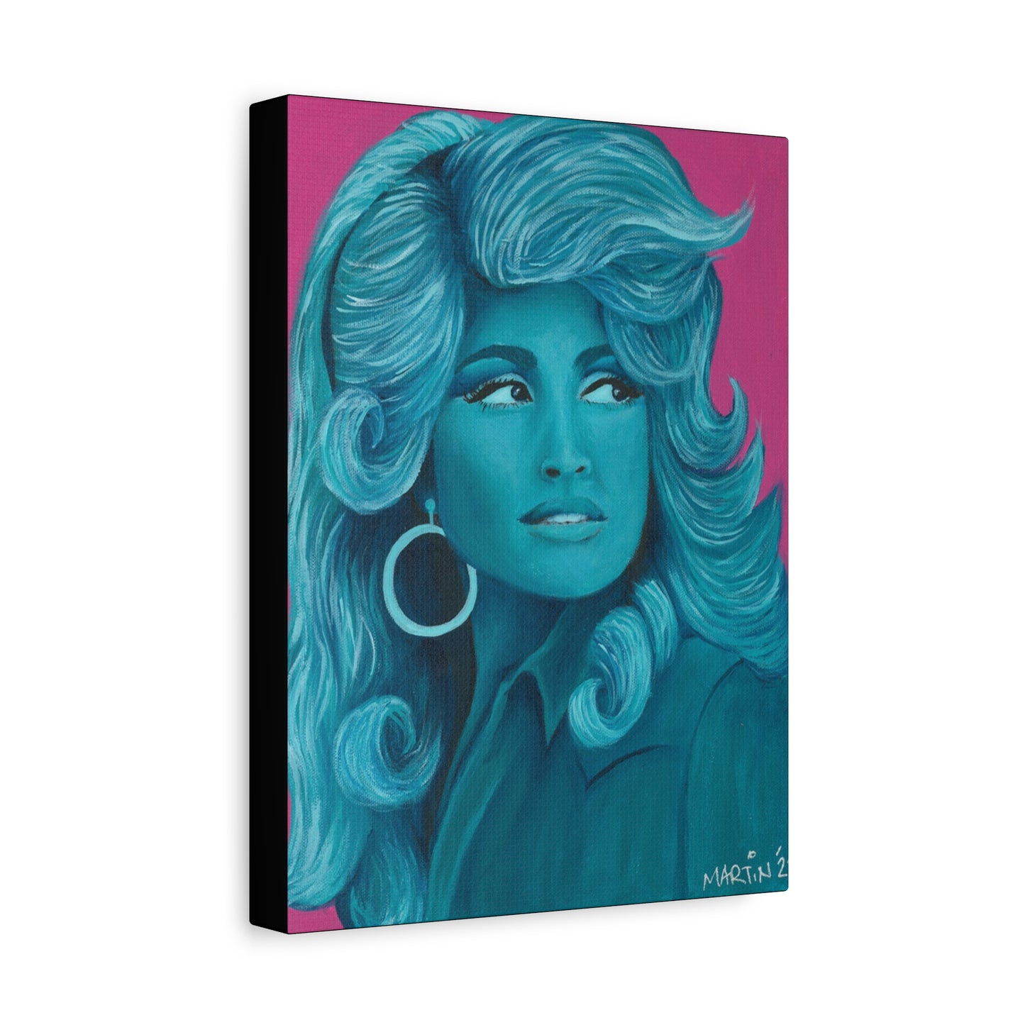 Teal Dolly - Canvas Gallery Wrap