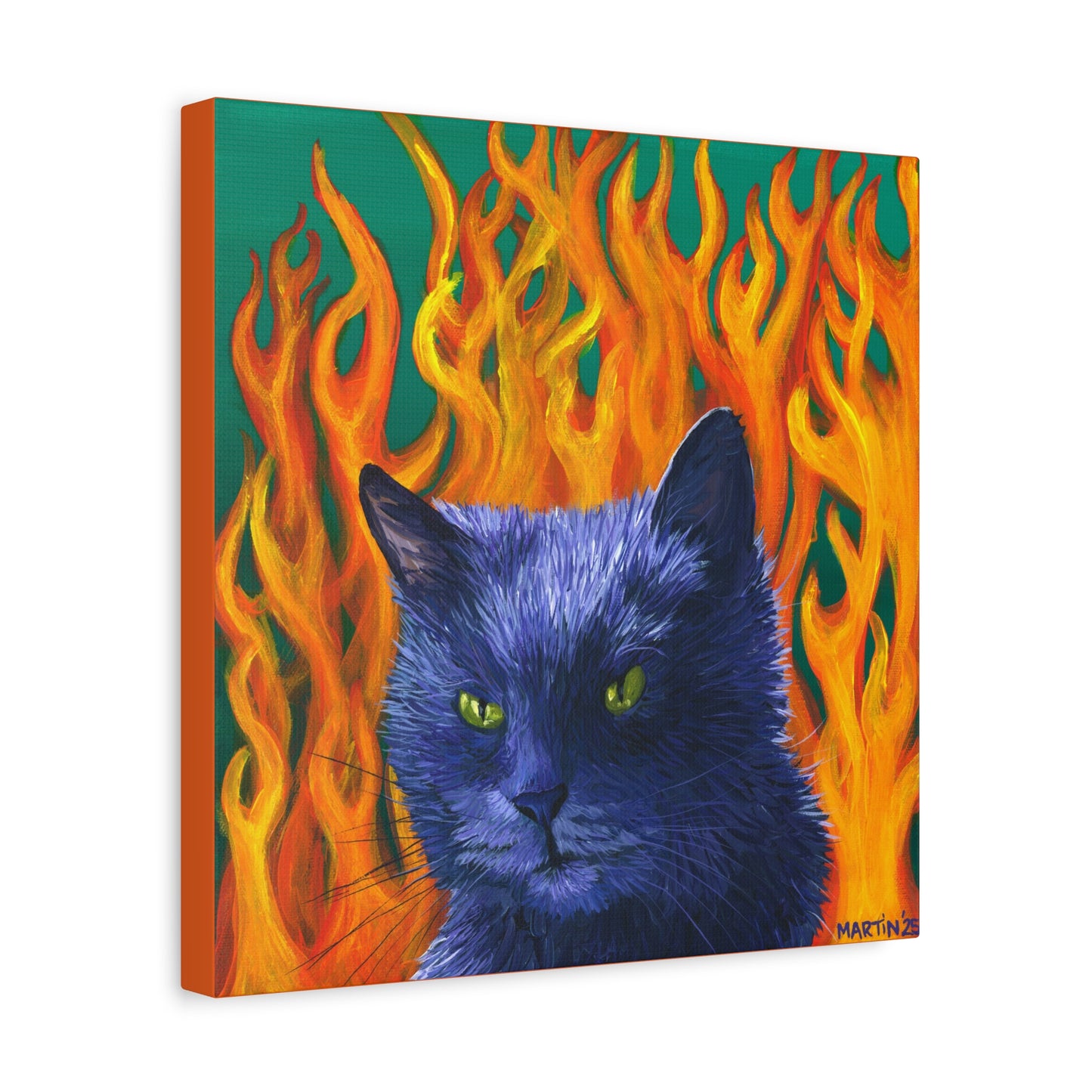 Spicy Rage Matte Canvas, Stretched, 1.25"