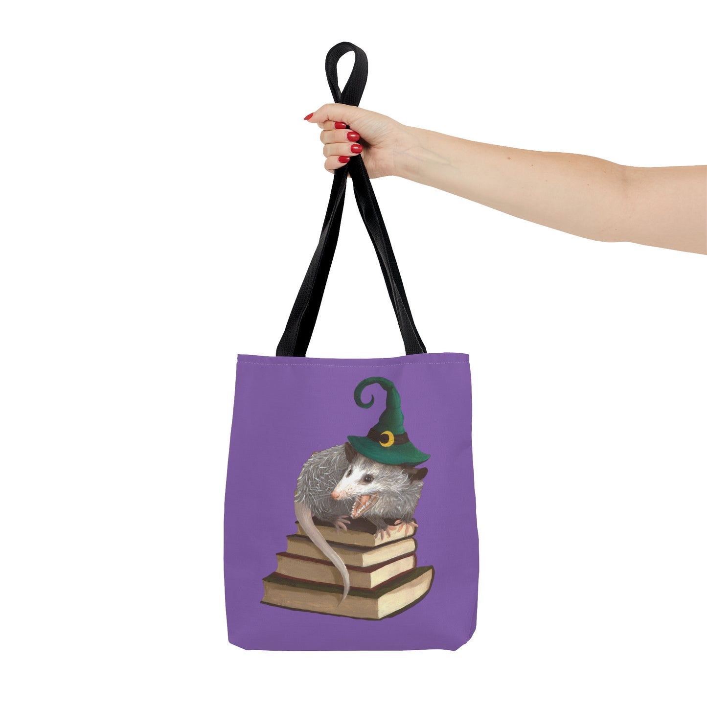 Opossum Witch Tote Bag (AOP)
