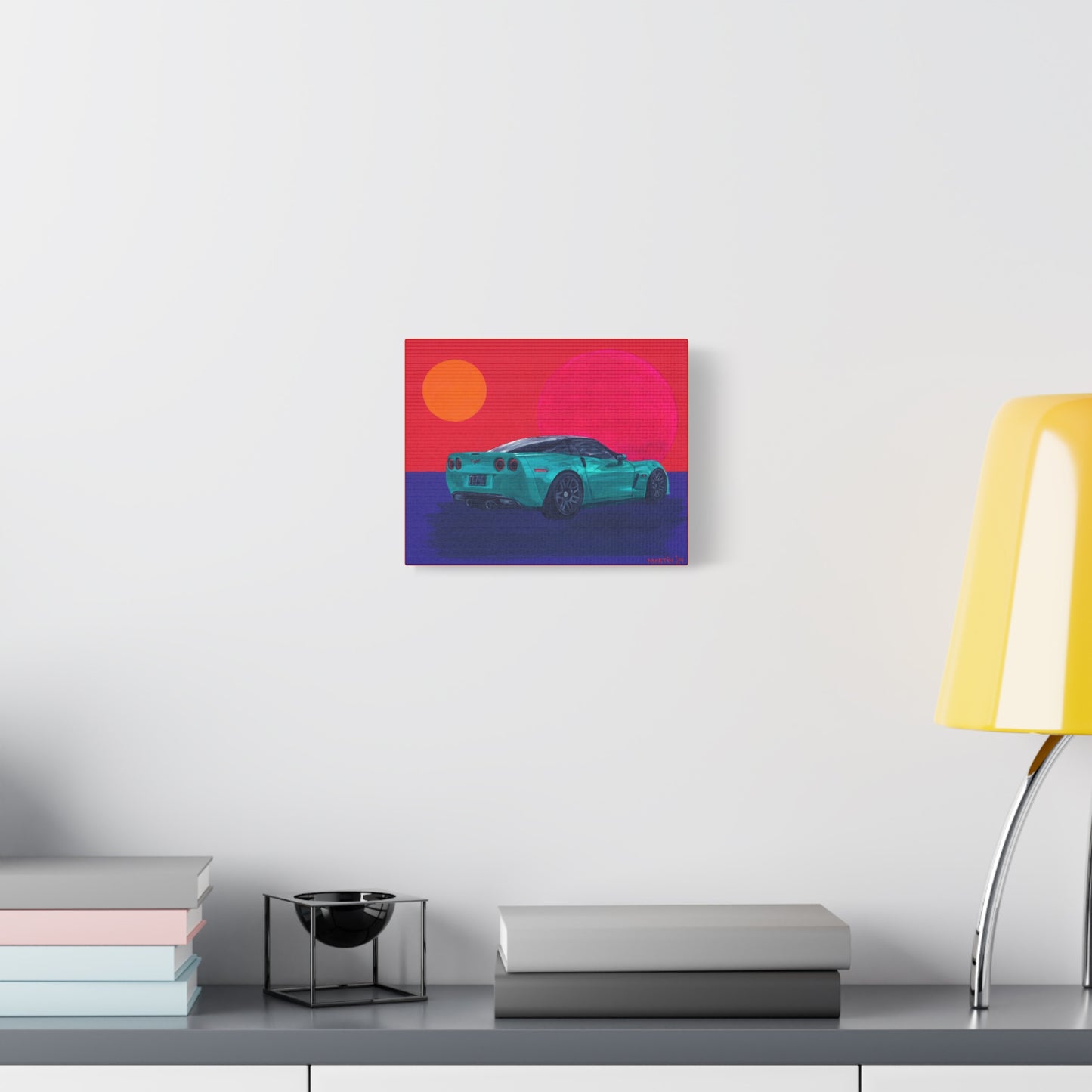 C6 Z06 Corvette Canvas Gallery Wrap