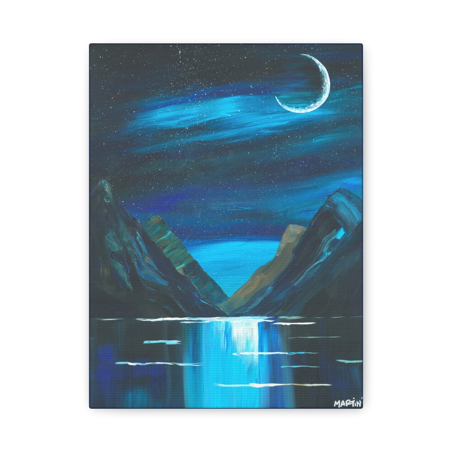 Moon Valley - Matte Canvas, Stretched, 1.25"