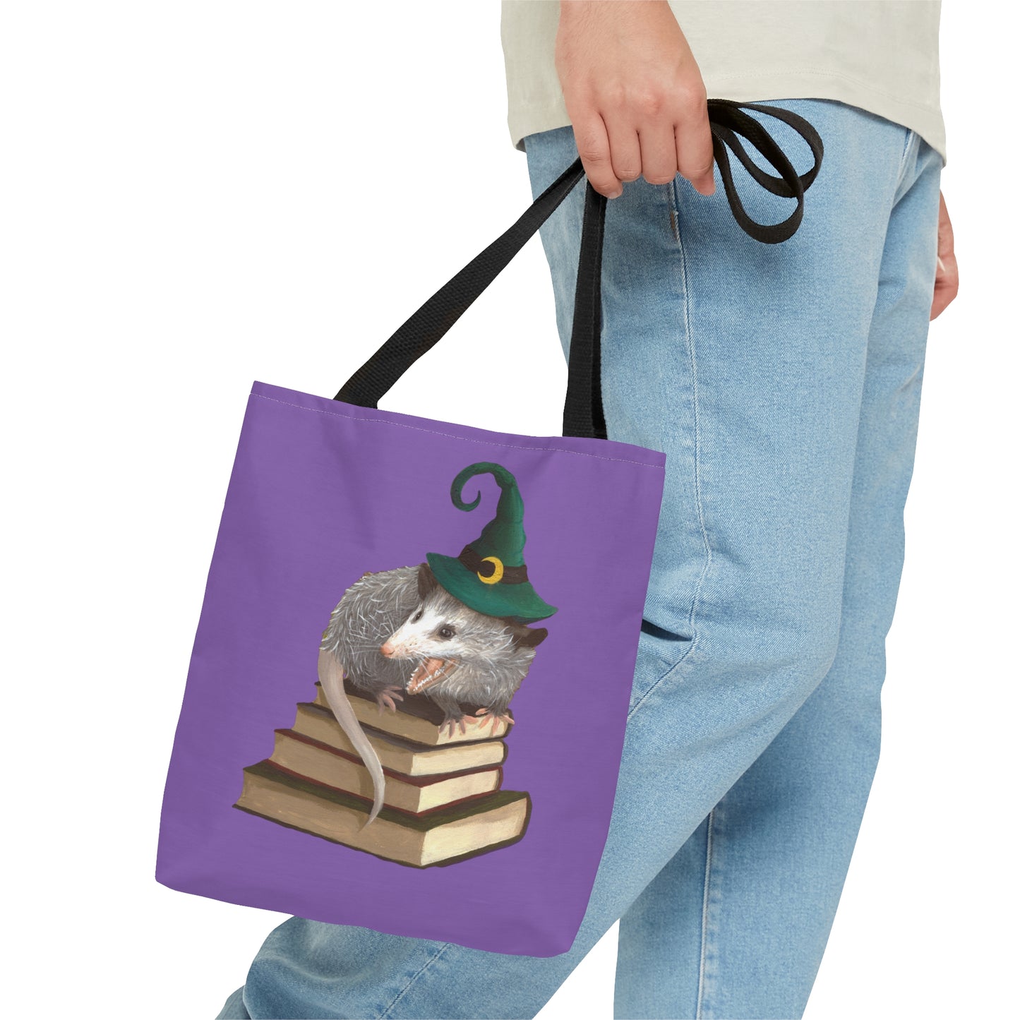 Opossum Witch Tote Bag (AOP)