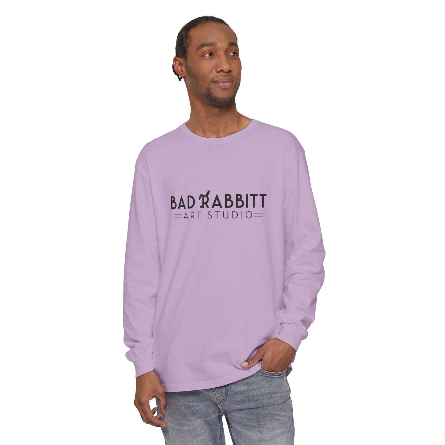 Bad Rabbitt Art Studio Comfort Color's Unisex Garment-dyed Long Sleeve T-Shirt
