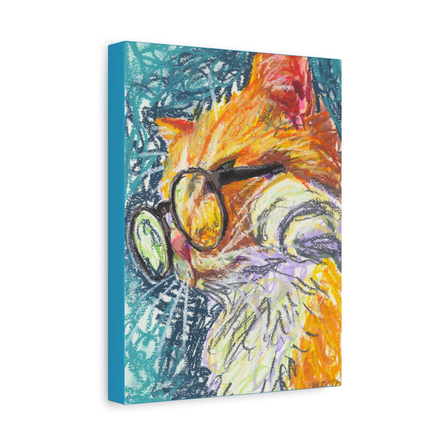"Outside Dave in his Glasses" Matte Canvas, Stretched, 1.25"