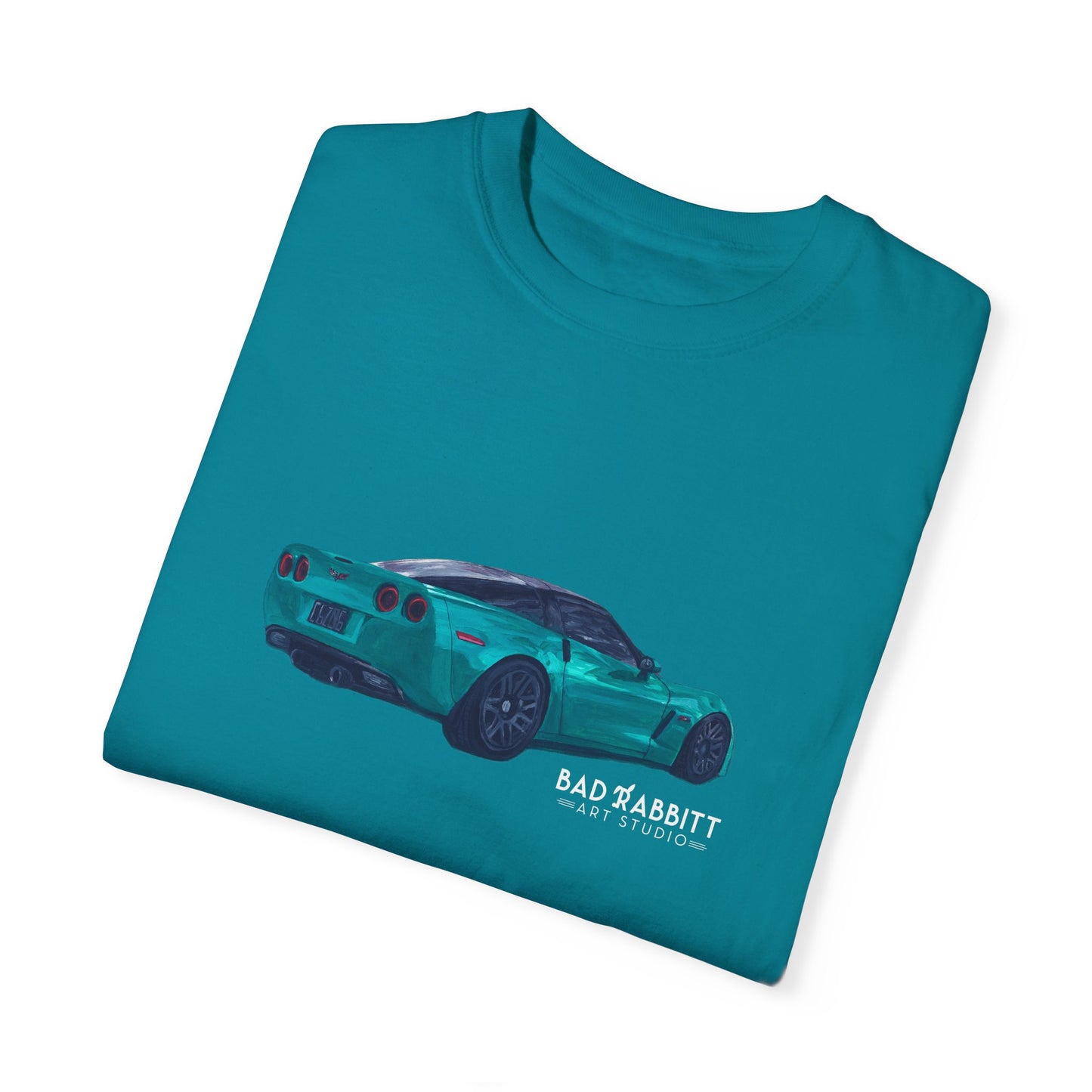 C6 Z06 Corvette Unisex Garment-Dyed T-shirt