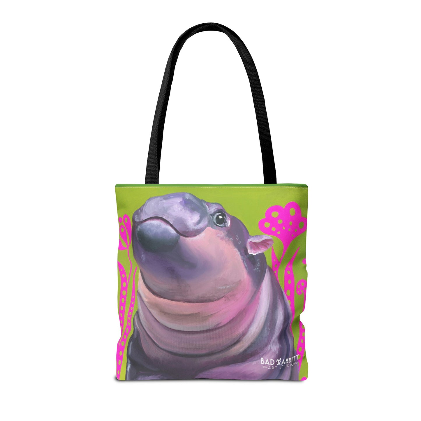 Moo Deng Tote Bag (AOP)