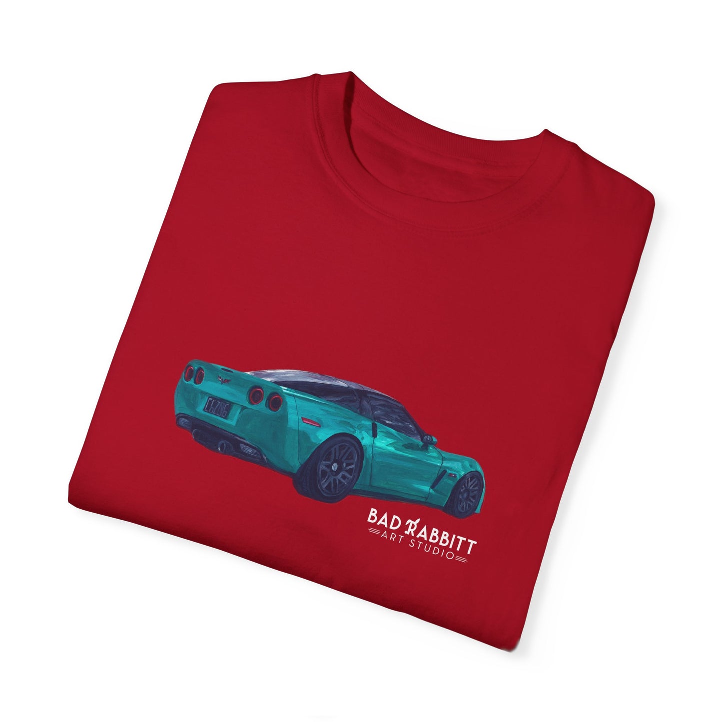 C6 Z06 Corvette Unisex Garment-Dyed T-shirt