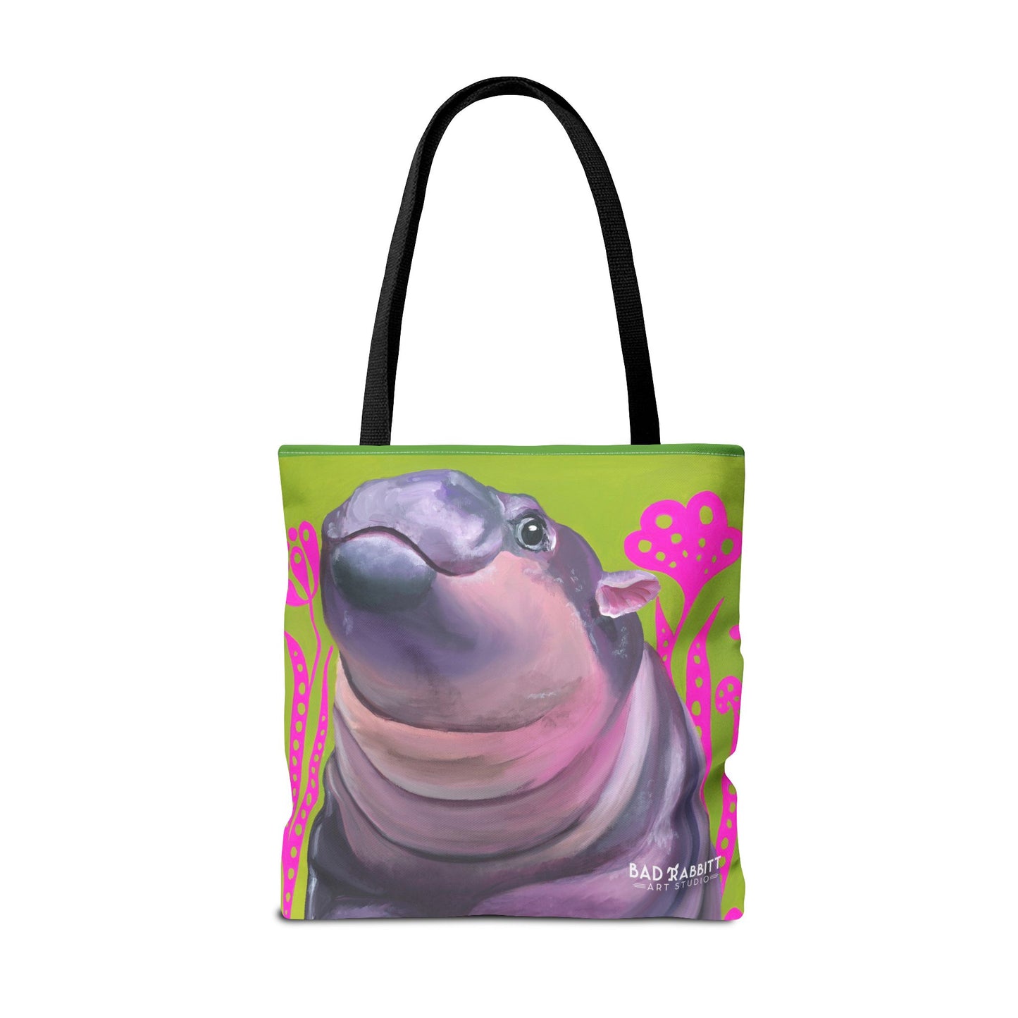 Moo Deng Tote Bag (AOP)