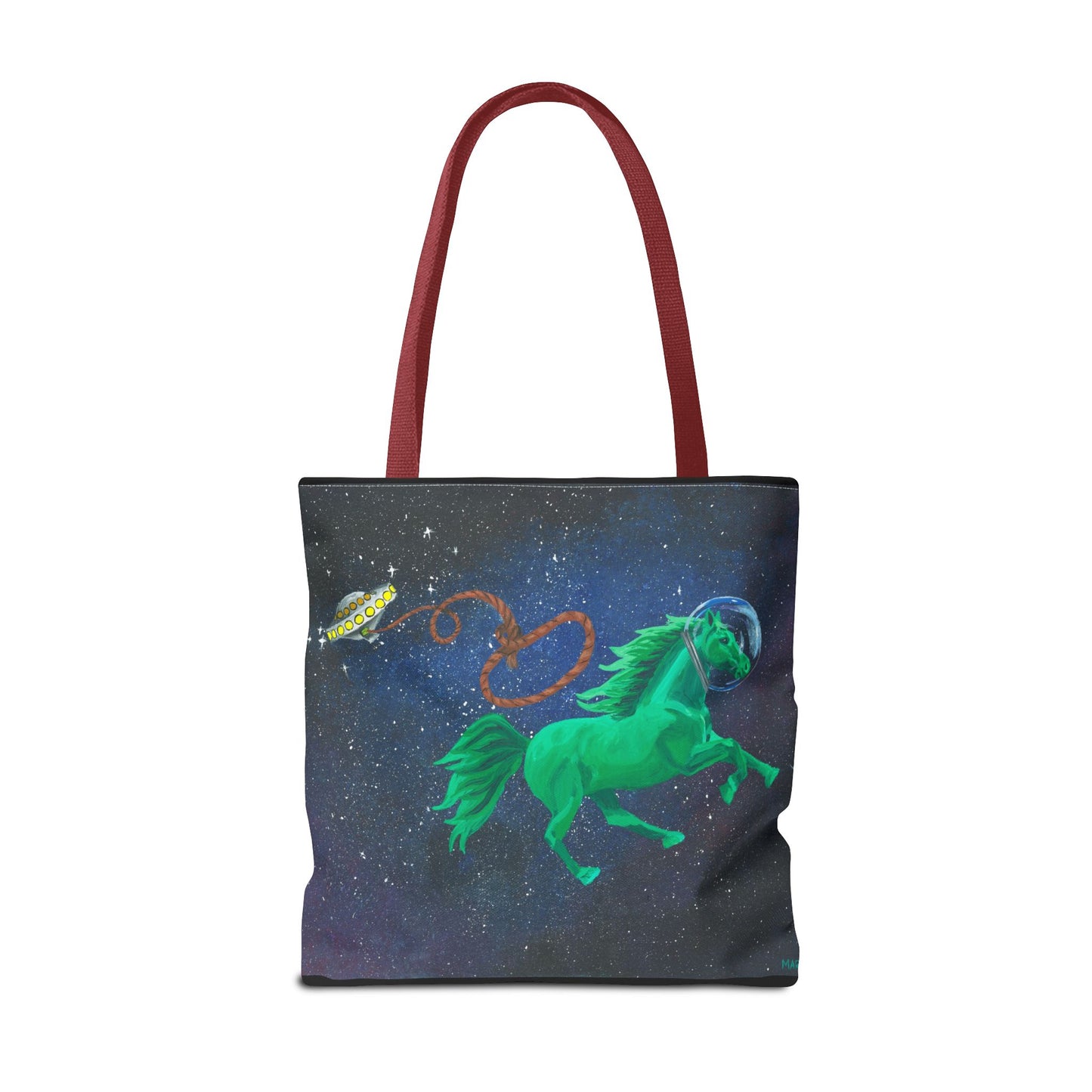 Space Horse Tote Bag