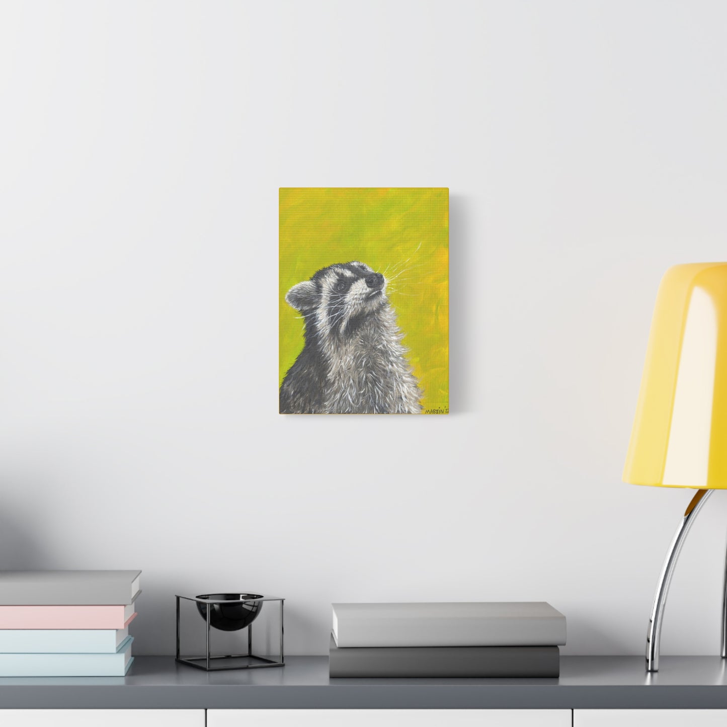 Raccoon Canvas Gallery Wraps