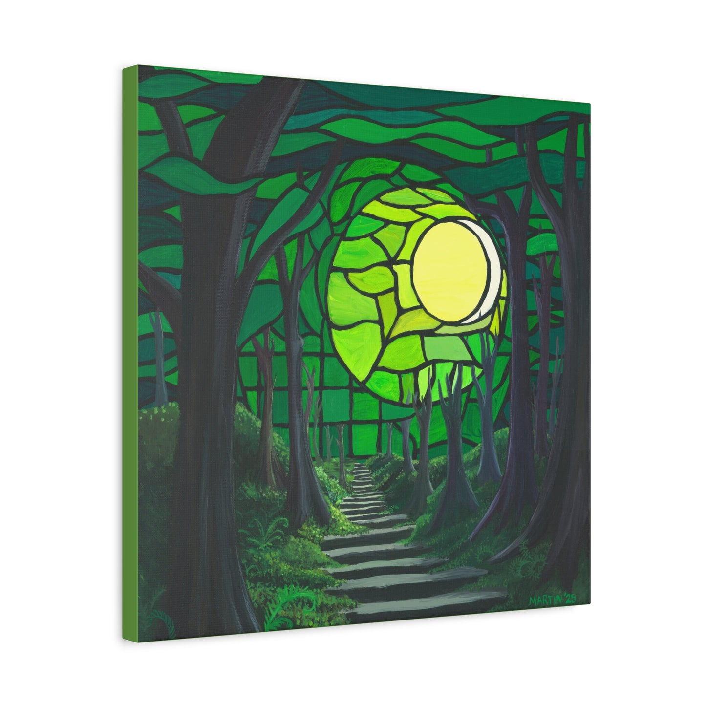 Glass Forest Canvas Gallery Wrap
