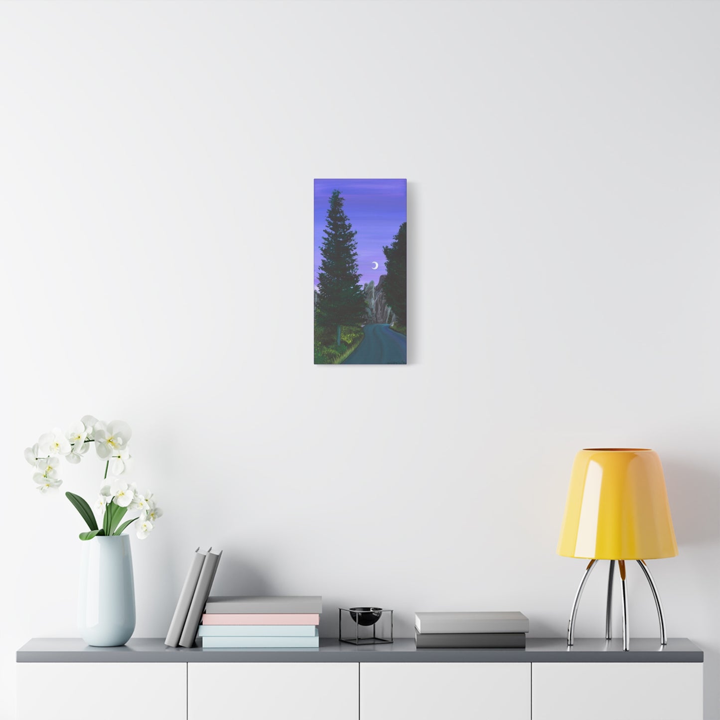 Twilight on Needles Highway Canvas Gallery Wrap